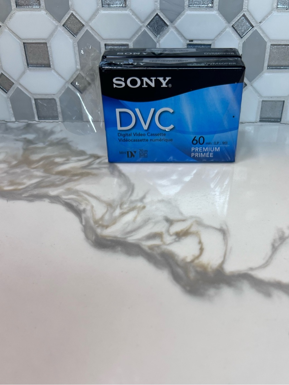 Sony DVM60PRR/6 Premium Digital Video Cassette Brick - 2 pack. Sealed